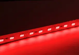 LED лінійка Biom Premium SMD5630 22W 12V червона 12595, фото 2