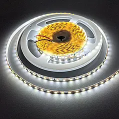 LED стрічка Biom Professional SMD2835 120шт/м 9W/м 12V IP20 5 метрів (7000-7500К) BPS-G3-12-5-2835-120-CW 21040