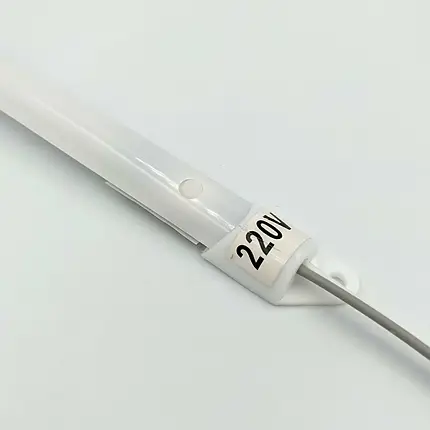 LED лінійка Biom 15W 220V 6000K 1000мм IP20 матова LBB-220-100-15-6 з вимикачем 21615, фото 2