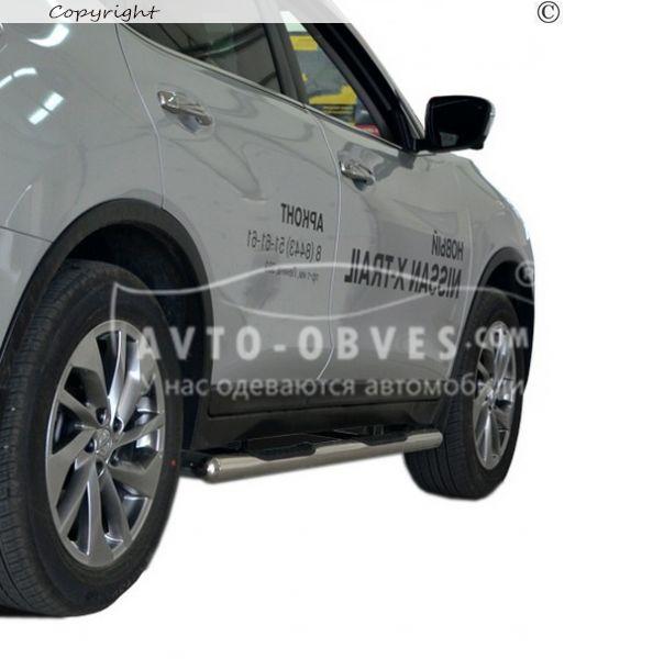 Труби бокові Nissan Rogue 2017-2021, Ø:60 мм