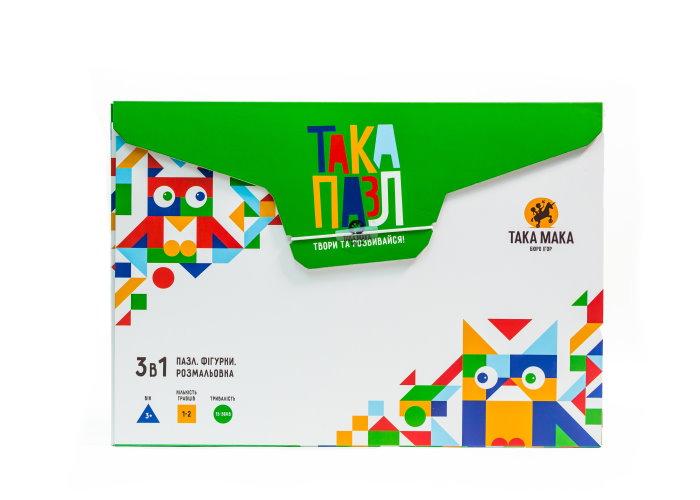 Така Пазл 3 в 1 “Курочка”