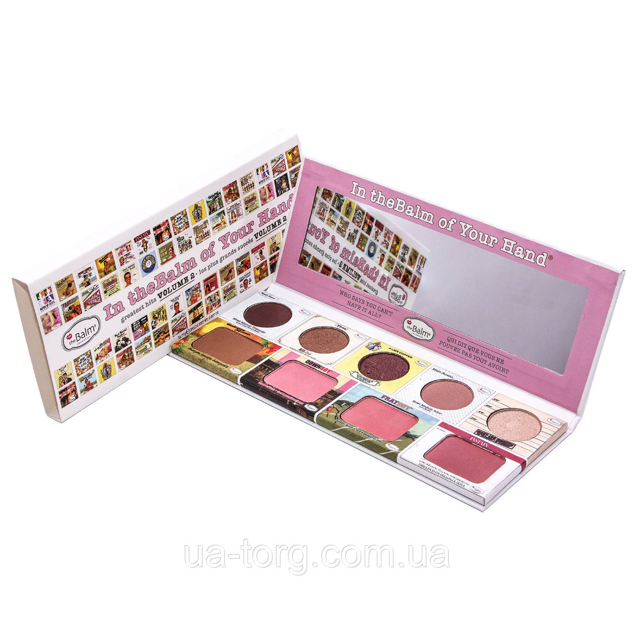 Набор для макияжа THE BALM In The Balm Of Your Hand Greatest Hits Volume 2 Palette - фото 1 - id-p1548905808