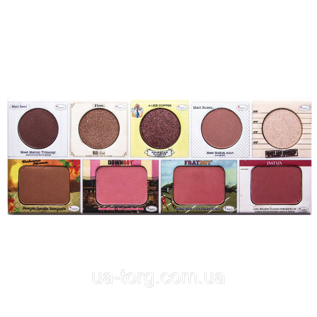 Набор для макияжа THE BALM In The Balm Of Your Hand Greatest Hits Volume 2 Palette - фото 2 - id-p1548905808