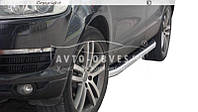 Боковые подножки Audi Q7 - style: Cayenne