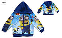 Кофта Minions для мальчика. 120, 140 см