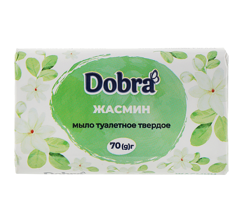 Мило туалетне тверде Dobra "Жасмин" 70г, фото 2