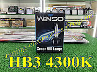 Лампы ксеноновые WINSO HВ3 4300K 35 watt 12 вольт (2 лампы= 1 пара)