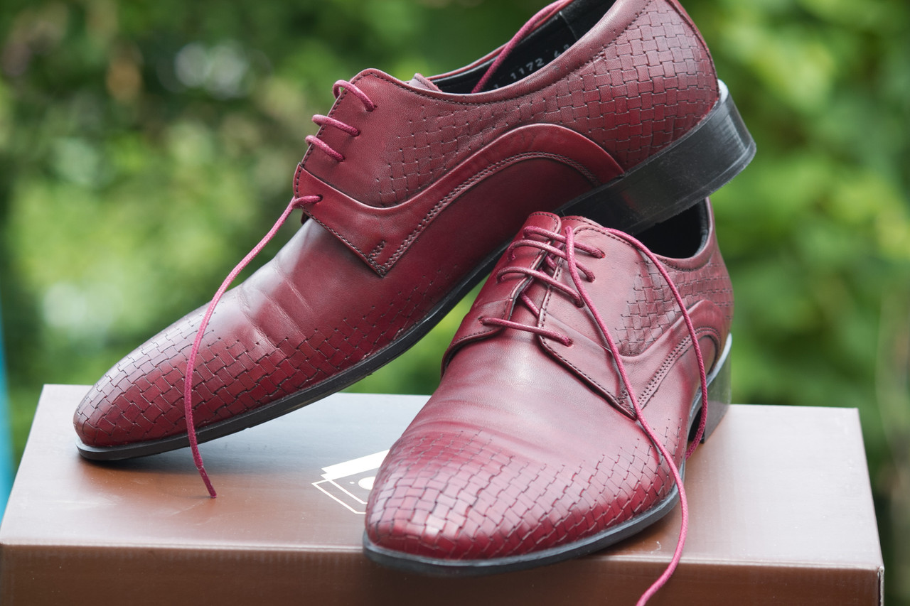 Червоні туфлі 41, 42, 44 розмір, фото 1