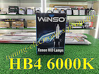 Лампы ксеноновые WINSO HВ4 6000K 35 watt 12 вольт (2 лампы= 1 пара)