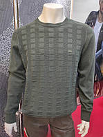 Мужской классический свитер бренд хлопок 100%