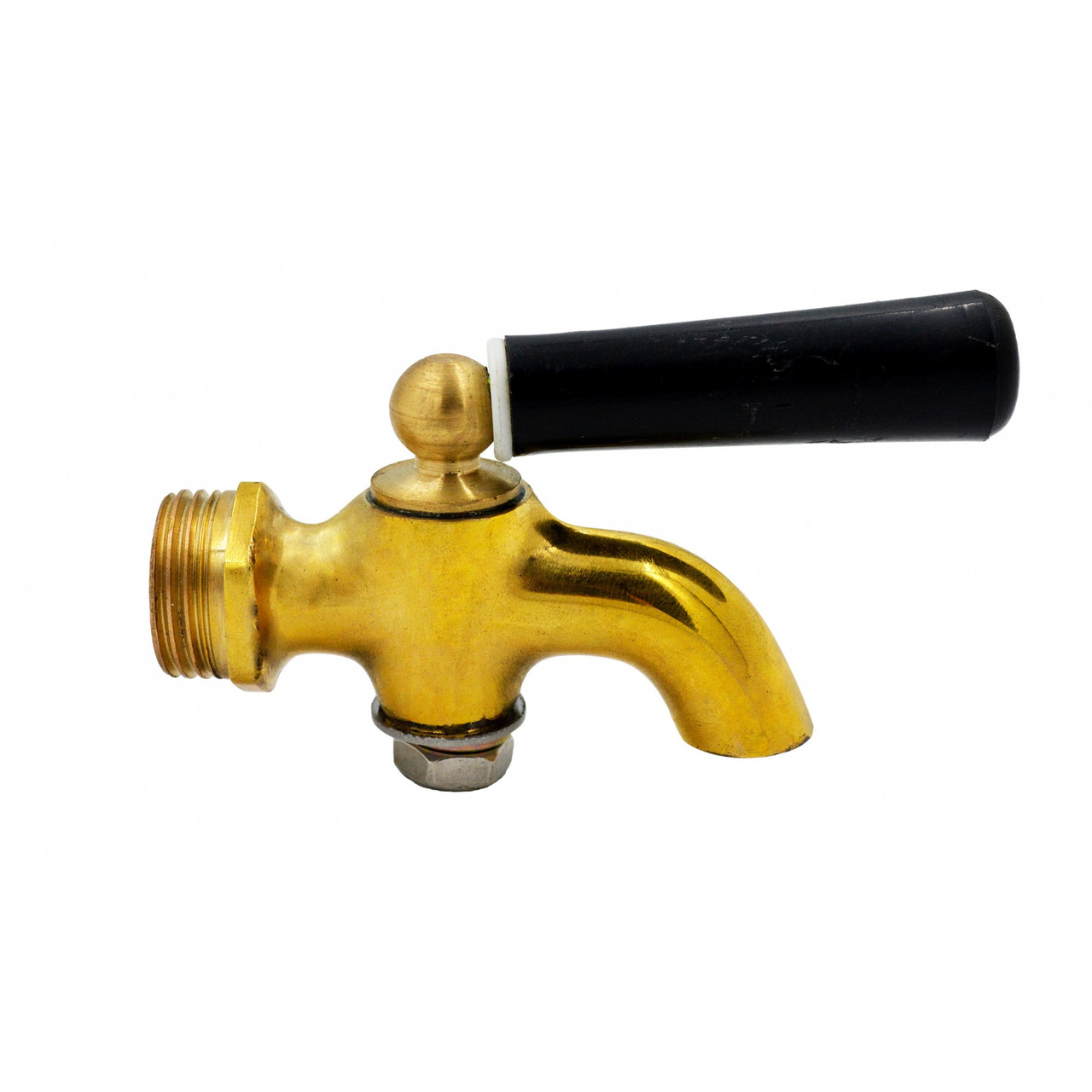 Кран корковий латунний 1/2 002 Valve J. G., фото 1