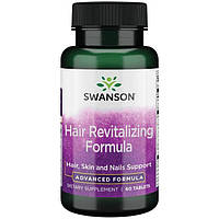 Відновлююча формула для волосся Hair Revitalizing Formula, Swanson, 60 таблеток