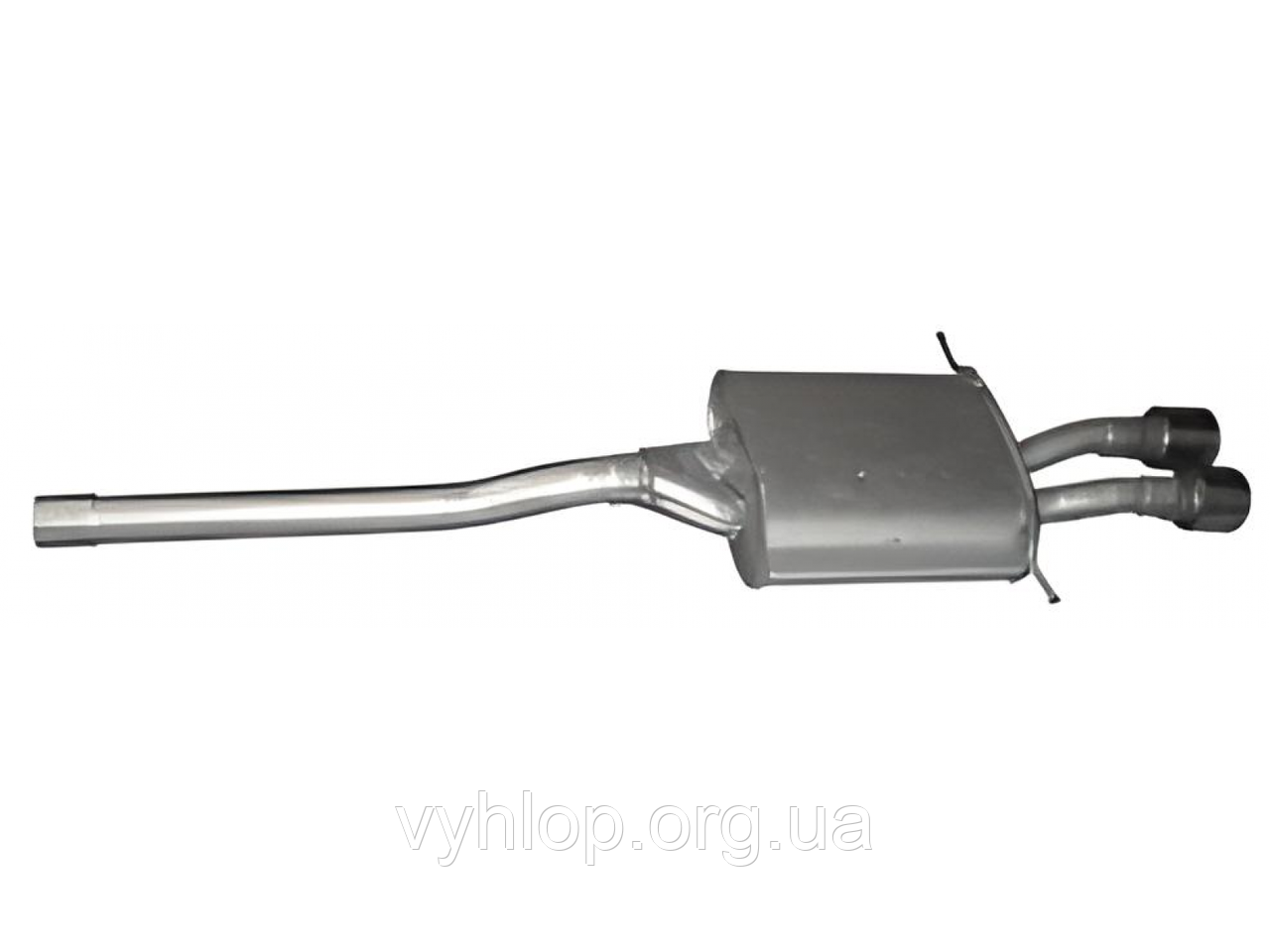 Глушник Міні Купер З (Mini Cooper S) 1.6 i 16V (59.07) Polmostrow алюминизированный