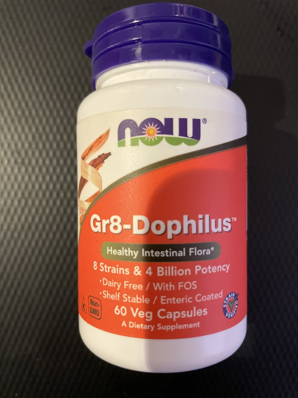 Пробіотики Now Foods Gr8-Dophilus 60 Veggie Caps