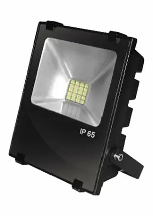 LED прожектор із радіатором Euroelectric SMD 200W 6500K IP65, фото 2