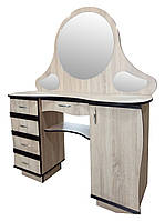 Стол туалетный Гледис (плюс) с МДФ накладками декор МАКСИ-МЕбель Дуб сонома (11797)