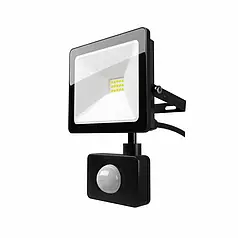 LED прожектор ELM MATRIX SMD 10W 6500K із датчиком 26-0034