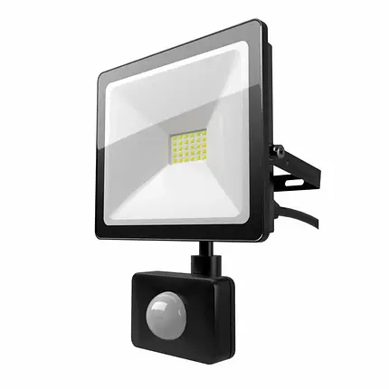 LED прожектор ELM MATRIX SMD 20W 6500K із датчиком 26-0035, фото 2