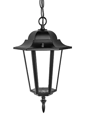 Світильник садово-парковий Delux PALACE A005 60Вт Е27 чорний 90011339, фото 1