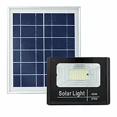 Світлодіодний прожектор на сонячній батареї ALLTOP 40W 6000К IP66 0837A40-01 S0837ALT40WPR