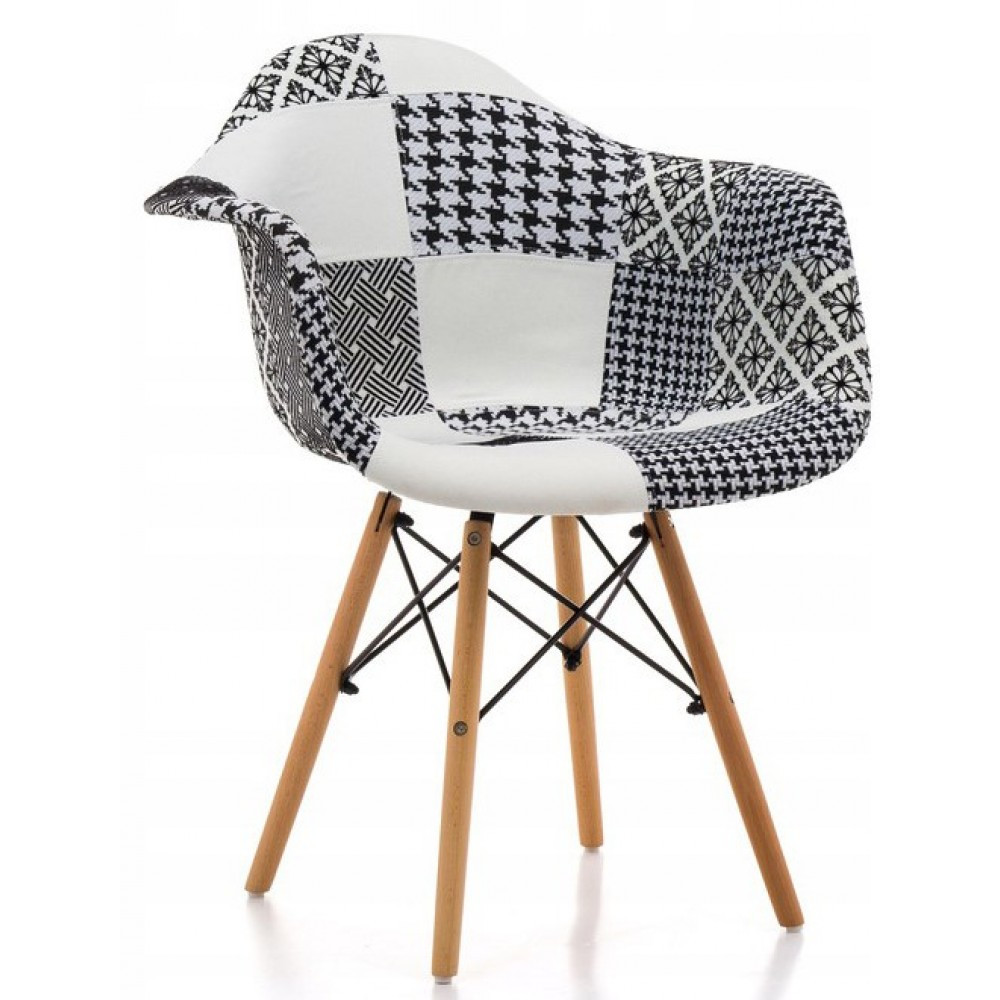 Крісло Bonro В-437 PW02 PATCHWORK навантаження до 120 кг