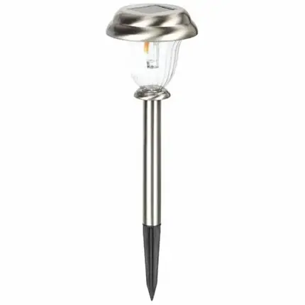 LED світильник садово-парковий на сонячній батареї Horoz VENÜS 0,06W 6400K 078-001-0001-010, фото 1