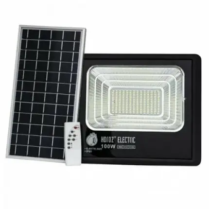 LED прожектор на сонячній батареї Horoz TIGER 100W 6400К IP65 068-012-0100-010, фото 2