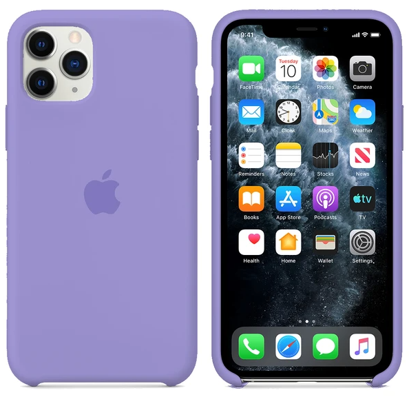 Apple iPhone 12 Pro Max Чохол-накладка Silicone Case Full #41 Lilac
