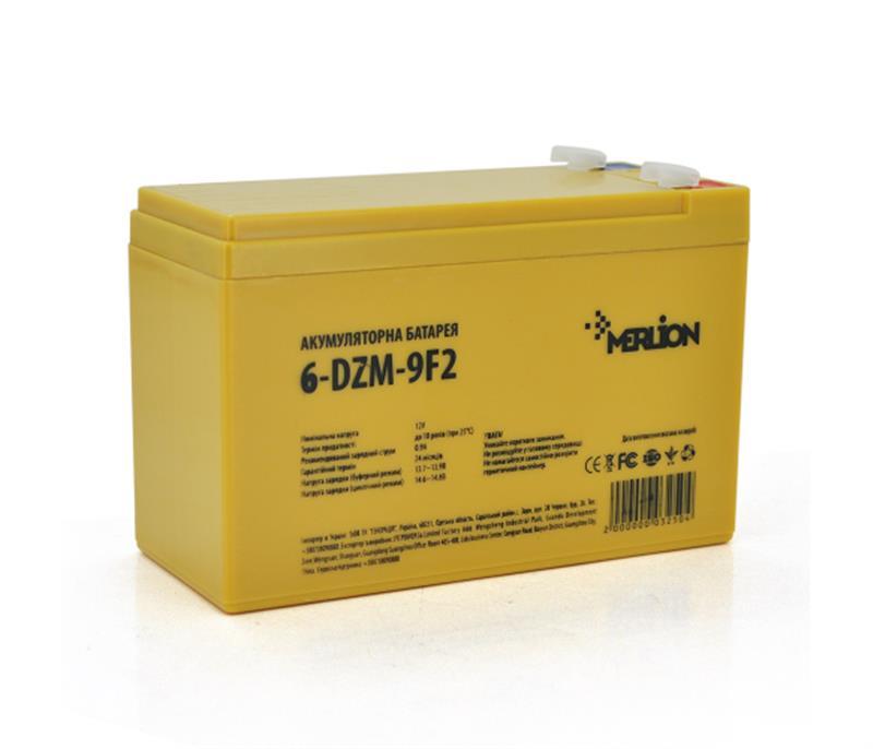 Акумуляторна батарея Merlion 12 V 9 AH (6-DZM-9/03250) AGM