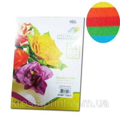 Папір "Sinar spectra" А4 80 г/м2 (5х20 100 л) веселка інтенсив **