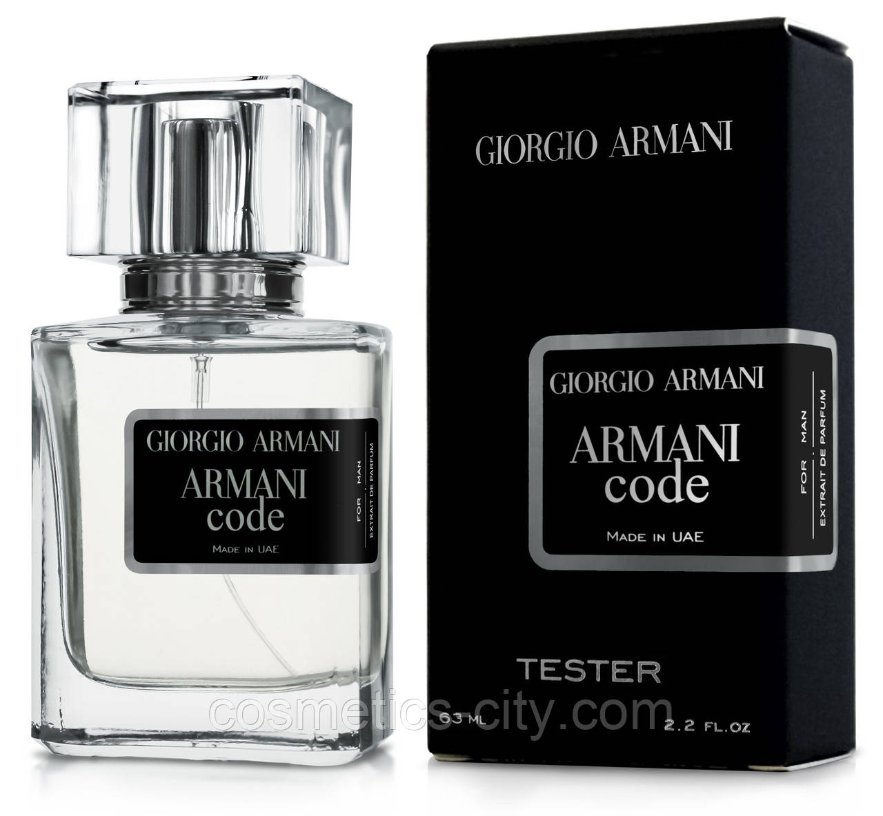 Тестер чоловічий Giorgio Armani Code, 63 мл