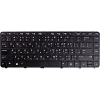 Клавіатура PowerPlant для ноутбука HP ProBook 430 G3, 440 G3 чорний, чорний фрейм (KB310751)