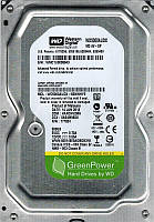 Накопитель HDD SATA  500GB WD AV-GP 32MB (WD5000AUDX) Refurbished