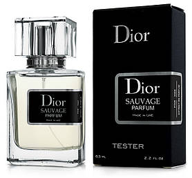 Тестер чоловічий Christian Dior Sauvage Parfum, 63 мл.