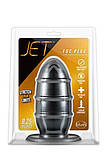 Великий Анальний затор JET FUC PLUG BLACK, фото 3