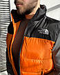 Чоловіча жилетка The North Face спортивний жилет жовтогарячий ТНФ Зе Норт Фейс, фото 6