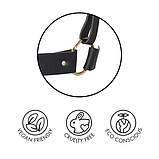 Портупея з шлейками Bijoux Indiscrets MAZE - X Harness Black, фото 5