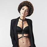 Еротичний шкіряний боді портупея Bijoux Indiscrets MAZE - I Harness Black, фото 9