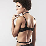 Еротичний шкіряний боді портупея Bijoux Indiscrets MAZE - I Harness Black, фото 10
