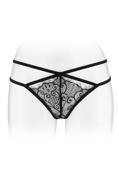 Жіночі сексуальні трусики стрінги Fashion Secret MYLENE Black