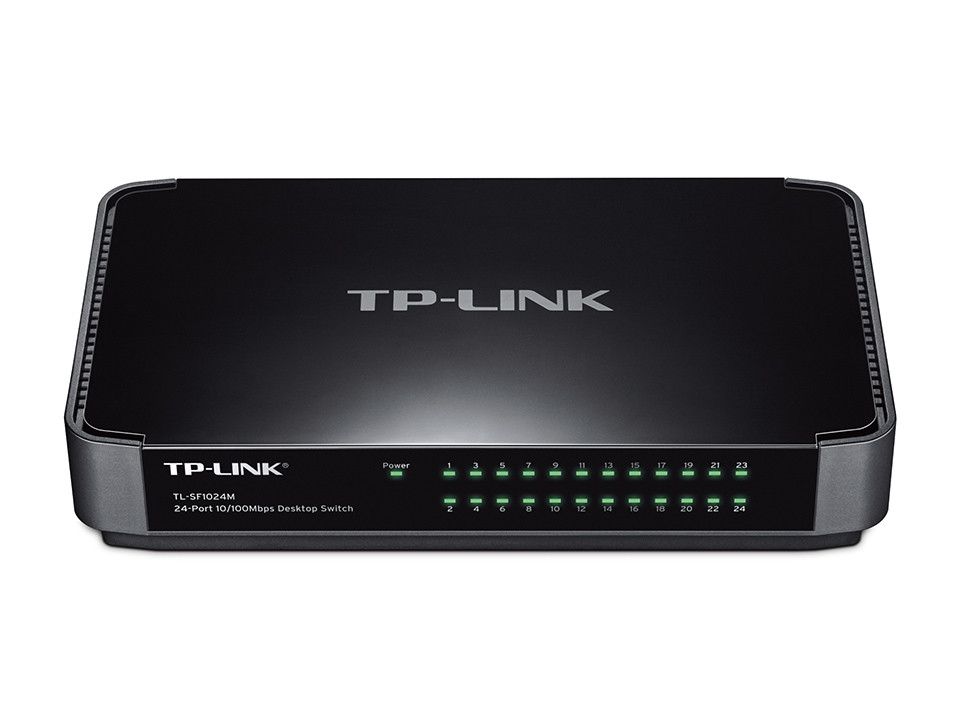 Комутатор TP-Link TL-SF1024M (24xFE, пластик)