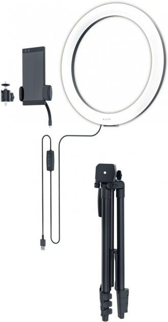 Кільцева USB LED-лампа Razer Ring Light + штатив (RZ19-03660100-R3M1)