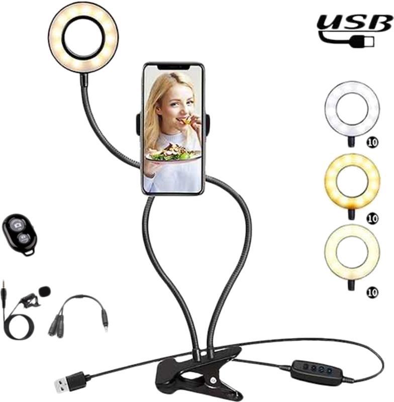 Набір блогера XoKo BS-100+ мікрофон + пульт ДК, фото 1