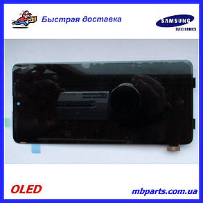 Дисплей з сенсором Samsung M515 Galaxy M51 2020, OLED, чорний!, фото 1