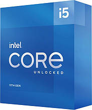 Процесор Intel Core i5 11600K 3.9 GHz (12MB, Rocket Lake, 95W, S1200) Box (BX8070811600K)