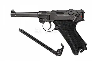 Пневматичний пістолет Umarex Legends Luger P08 + подарунок, фото 3