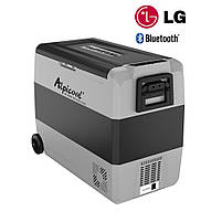 Компрессорный автохолодильник Alpicool T60 (LG) (двухкамерный, 60 литров). До -20 ℃. Питание 12, 24, 220 Вольт, фото 2