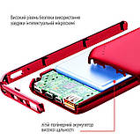 Універсальна мобільна батарея ColorWay Soft Touch 10000 mAh Red (CW-PB100LPE3RD-PD), фото 10