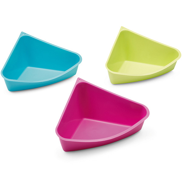 Savic РОДІ ТУАЛЕТ (Rody Toilet) кутовий для кроликів та фреток пластик 36х28х15 см, фото 1