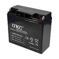 Aккумулятор для бесперебойника AGM Battery UKC WST-18 5.4A 12V 18Ah акб для солнечных батарей та ИБП (NS)